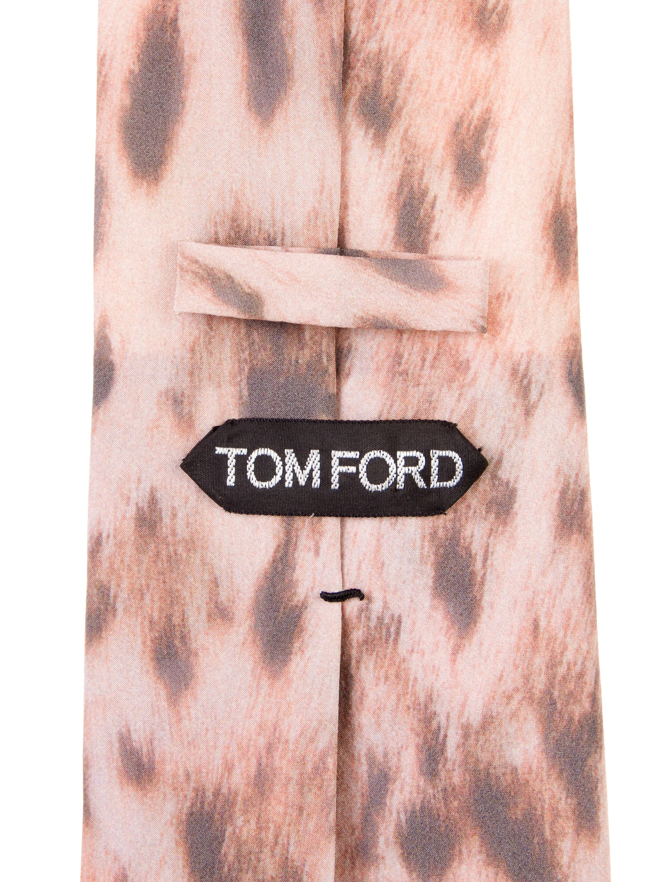 Tom Ford silk patterned tie